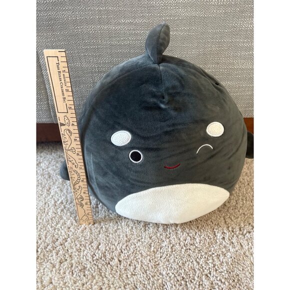 Squishmallows Kai The‎ Orca Black Plush Toy Soft Stuffed Animal w Detached Tag - Picture 3 of 6